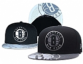 Brooklyn Nets Reflective Logo Black Adjustable Hat GS,baseball caps,new era cap wholesale,wholesale hats
